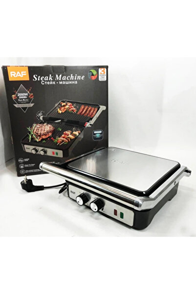 raf Best Steak Machine Electric Grill, 2000W, Stainless Steel, Non-Stick Cook...