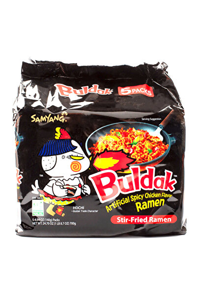 SAMYANG Buldak Carbonara Ramen – Experiența Picantă și Cremoasă (Pachet 5 por...