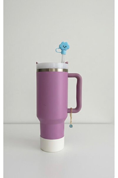 alisa 1 Set of 3 Pieces 10mm, Cute Cloud Accessory Set for 30&40oz Thermoses