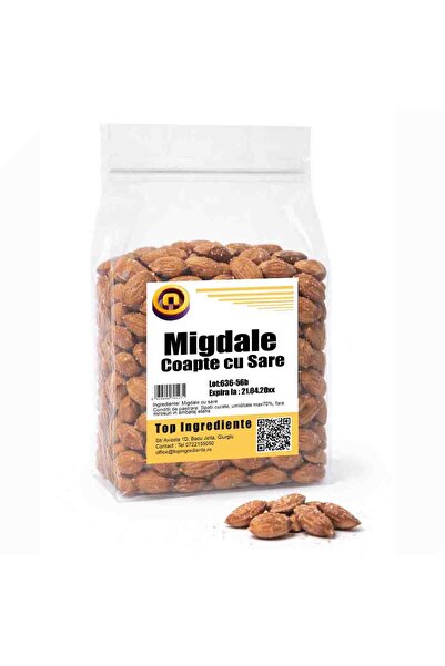 Top Ingrediente Roasted almonds with salt – crispy, carefully roasted - 250g