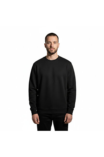 Viane Premium Cotton Sweatshirt Crew Neck Standard Comfortable Fit (Regular F...