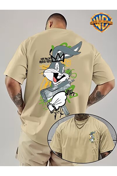 oneagılyazı Graffiti Background Print, Diagonal Collar