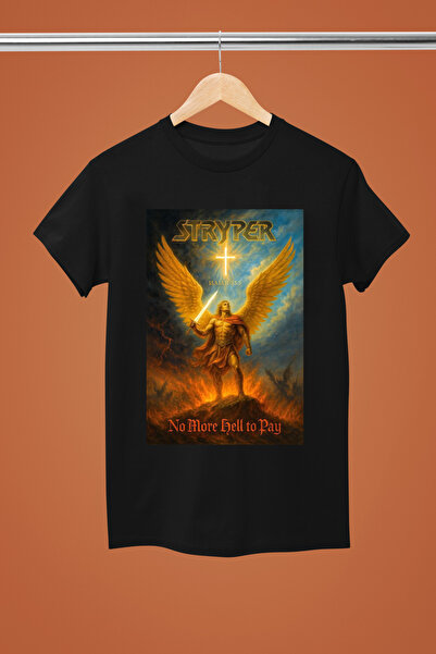 MAGORS Stryper the Rock Band Printed Cotton Short Sleeve Regular Fit Rock Tshirt