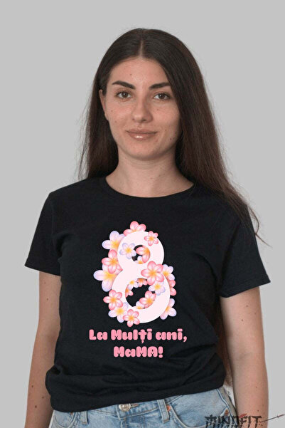GILDAN Tricou 8 Martie La Multi Ani Mama Pastel Dama