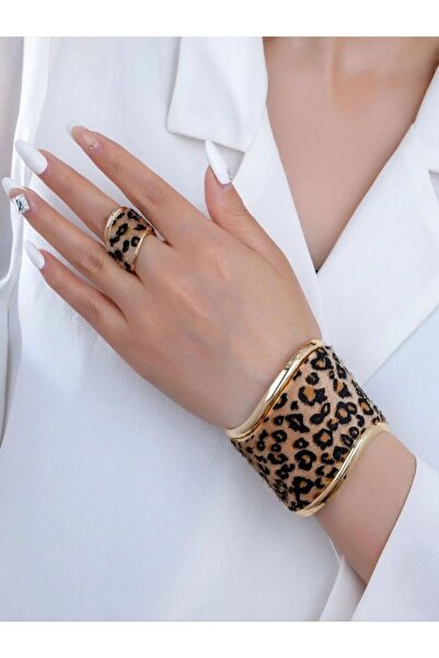 Choice Gold-color Elegant, Fashionable, Light Luxury, High-End Leopard Print ...