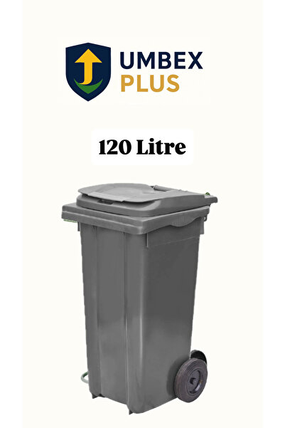 UMBEX PLUS UMBEX Tıbbı Atık Plastik Çöp Konteyneri 120 Litre Konteyner - A Is...