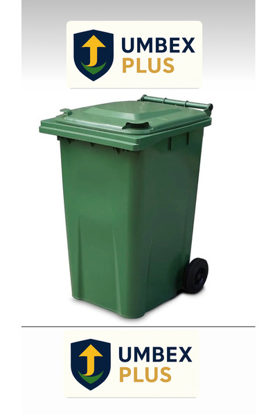 UMBEX PLUS UMBEX Plastik Çöp Konteyneri 240 Litre Konteyner - A+ Isıya Dayanı...