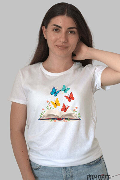 GILDAN Tricou Cu Flori De Primavara Povestea Fluturilor Dama