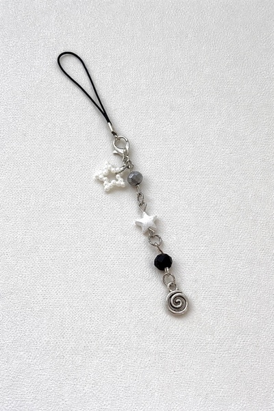 sleyshop Gothic Spider Spiral Spiral Star Phone String Phone Charm Phone Char...