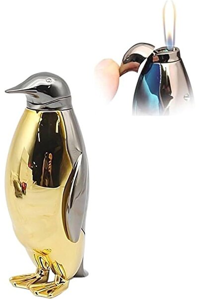 HEPBİMODA Sevimli Penguen Desenli Çakmak Penguen Hediyelik Çakmak Sevgiliye H...