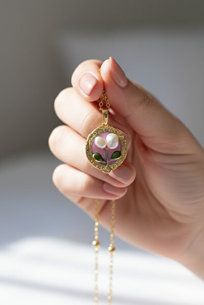 Pisidesa Antique Artistic Floral Necklace Series – Gold Plated, Gift, Special...