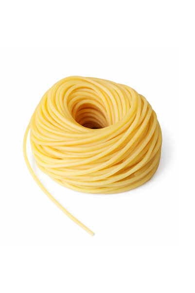 EXİZ TİCARET 5 Metre Doğal Lateks Serum Lastiği (2-4 mm)–Esnek Dayanıklı Hort...