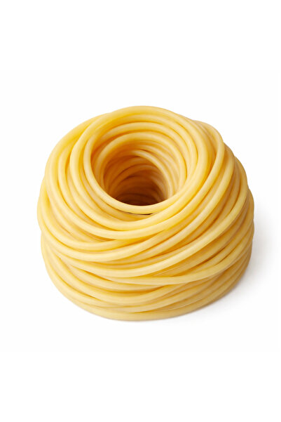 EXİZ TİCARET 5 Metre Doğal Lateks Serum Lastiği (4-6 mm)–Esnek Dayanıklı Hort...