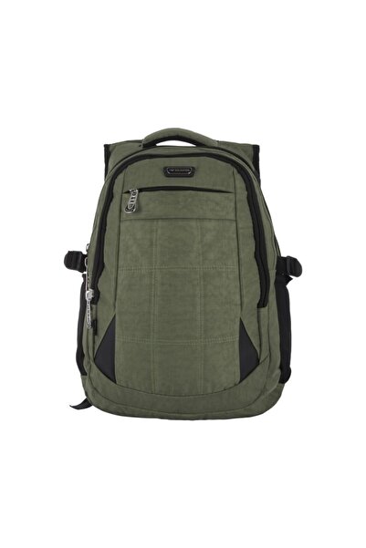 GENC DIJITAL BASKI 2227 Rucsac din material căptușit impermeabil kaki