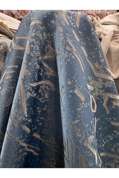 dopend Simli jakarlı kabartmalı saten zemin döşemelik kumaş