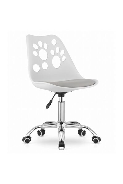 Mercaton Scaun Rotativ de Birou, Pivotant, Rotire 360 ​​°, PP, Cadru Metalic ...