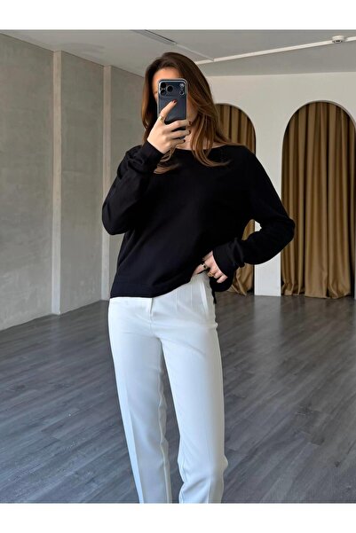 Coral ملابس تريكو برقبة كاياك 140303 أسود