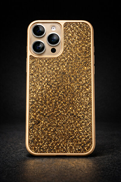 EPRO iPhone 16 Pro Uyumlu Elmas Taşlı Premium Seri Stone Case Kılıf