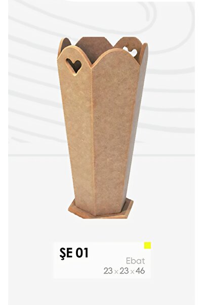 Eymen Hobi Ham Ahşap Şemsiyelik 46 cm | Boyanabilir Dekoratif Vazo & Şemsiye ...