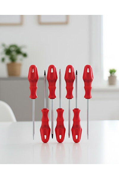 doremodam طقم مفكات براغي 7 قطع لأعمال التثبيت المتنوعة - ليسينا