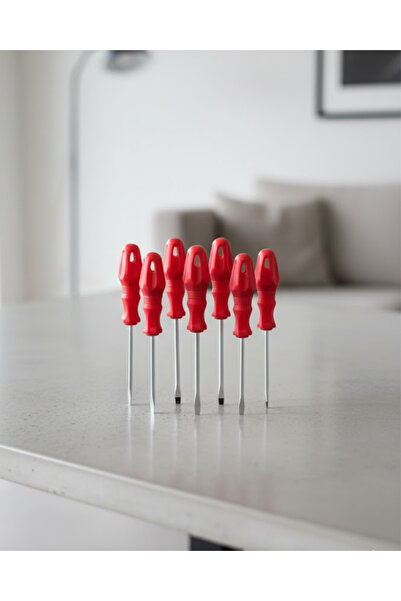 doremodam مجموعة مفكات براغي 7 قطع مناسبة للاستخدام الاحترافي واليومي - ليسينا