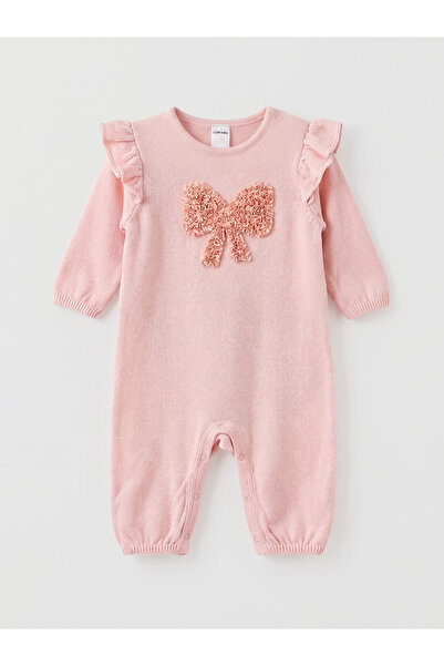 LC Waikiki ESVAB'dan Seçimler Fiyonklu Kız Bebek Tulum