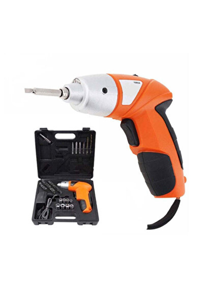 OEM Cordless Rechargeable Electric Screwdriver Set – 45 Accessories, LED, 4.8...