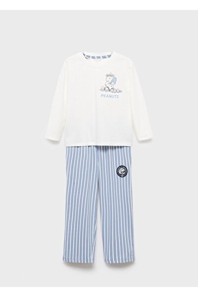 MANGO Baby Snoopy uzun pijama