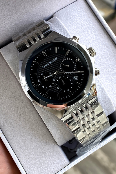 Chaperone Original Men's Wristwatch Steel Cord Gift for Lover Valentine's Day...