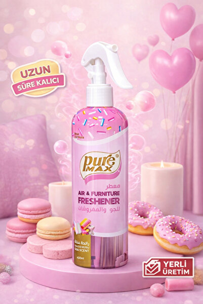 best of cosmetic-pure max Sakızlı oda kokusu 400ml oda-ofis-araba-lavabo-deko...