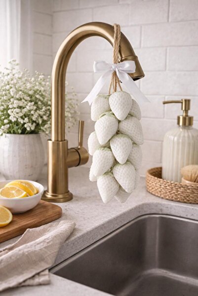 mz mazalinda Decorative Strawberry Soap Scented Room Wardrobe Fragrance Soap ...