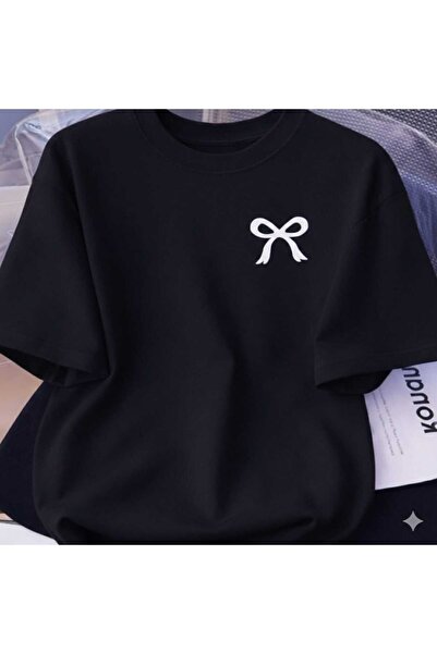 YK WEAR تي شيرت نسائي/بناتي/مطبوع برسومات كورديل