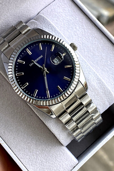 Chaperone Orijinal Erkek Kol Saati Çelik Kordon Sevgiliye Hediye Sevgililer G...