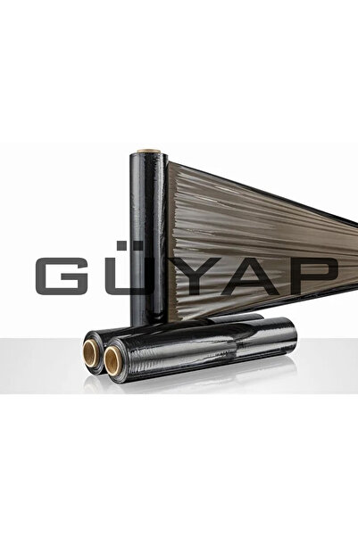 Palet Siyah Streç Film 50 cm x 240 Mt. [ 1 Adet- 17 Micron - 240 Metre - 2.200 gr ]