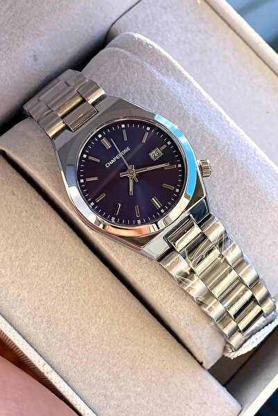 Chaperone ساعة يد رجالية أصلية بحزام فولاذي هدية للحبيب هدية عيد الحب