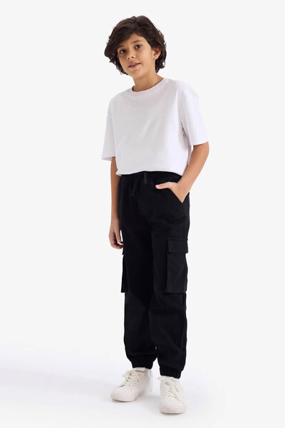 DeFacto Cargo Gabardine Trousers Boys G8013A826Sp