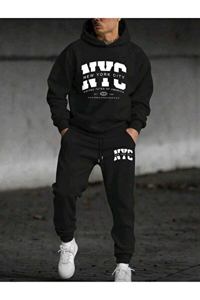 DİVİN Unisex Street Style Tracksuit Set