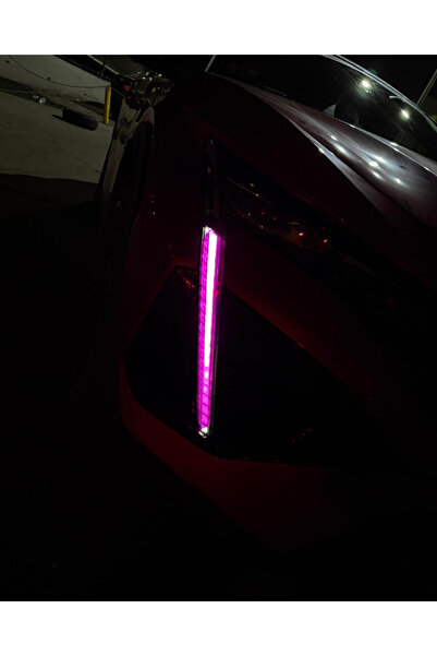 ARKT STİCKER Peugeot 408 Gündüz Led Sticker Set Mor