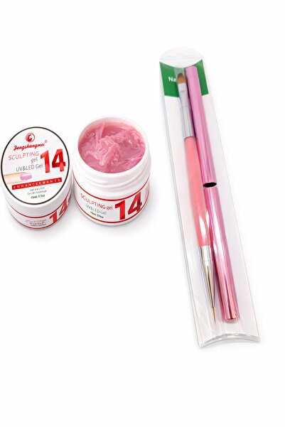 FSM Bengshangmei UV/LED Builder Gel No. 14 + Application Brush