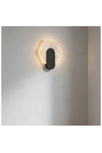Hummer Indoor wall light, black color, yellow/white light source, 7 watts power