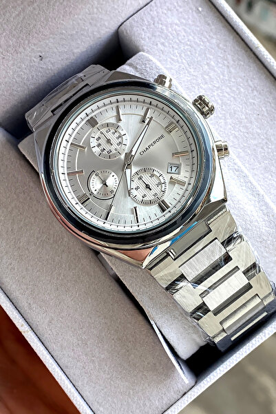 Chaperone Orijinal Erkek Kol Saati Çelik Kordon Sevgiliye Hediye Sevgililer G...