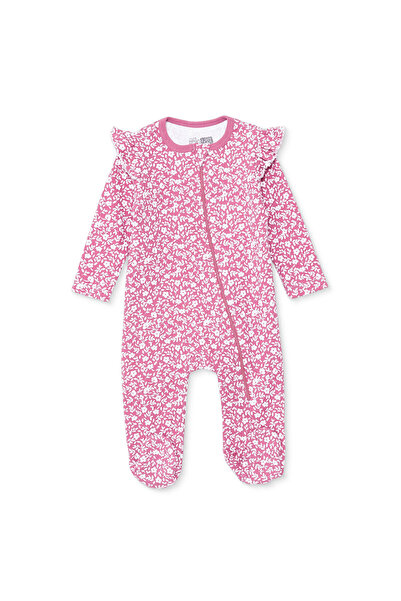 ebebek Hello Baby HelloBaby HelloBaby Kız Bebek Patikli Tulum Fermuarlı Bisik...