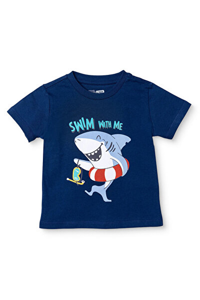 ebebek Hello Baby HelloBaby HelloBaby Erkek Bebek Tshirt Hayvan Baskılı Bisik...