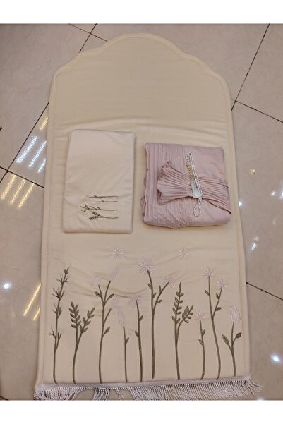 RZ سجاد صلاه اسفنج مطرز مع شرشف لبس مرد مطرز وراقي