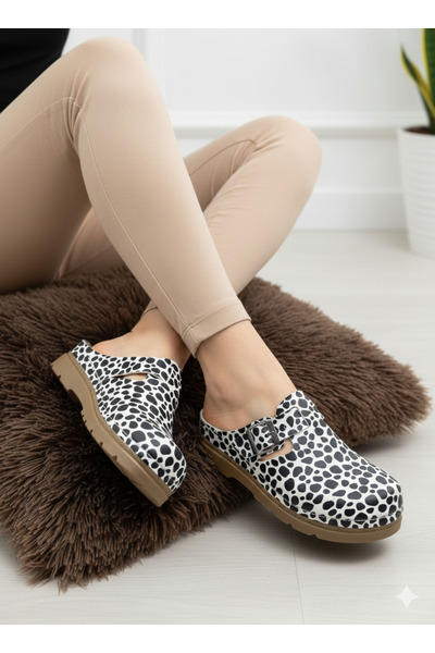 uway Γυναικείες παντόφλες για το σπίτι με κλειστό μπροστινό μέρος και ρυθμιζό...