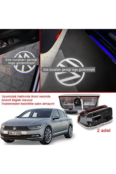 GCP German Car Parts Passat B8 Kapı Altı Logolu Aydınlatma - Passat B8 Lazer ...