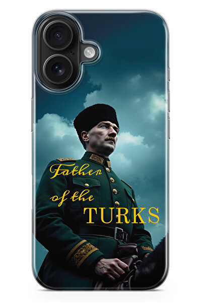 moonset Iphone 16 Plus Uyumlu Baskılı Yumuşak Silikon Şeffaf Telefon Kılıfı