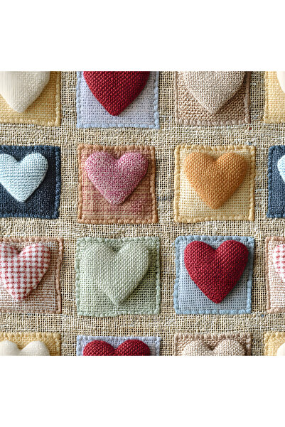 Novinqa Nakış Efektli Çiçek 28 Desenli Dijital Baskılı Kumaş