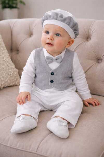 Leylek Newborn Baby Boy Special Day/Mevlütluk Set