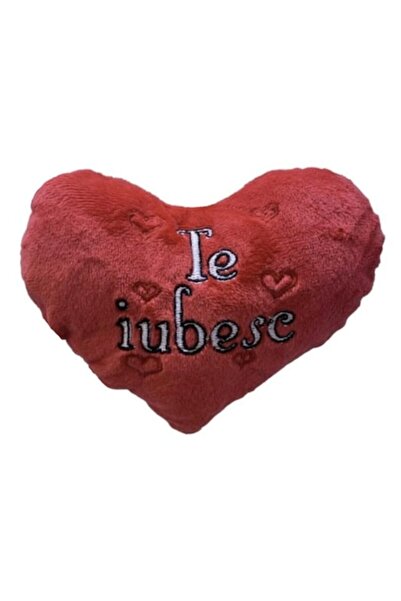MASHASHOP Plush Heart with Message I Love You